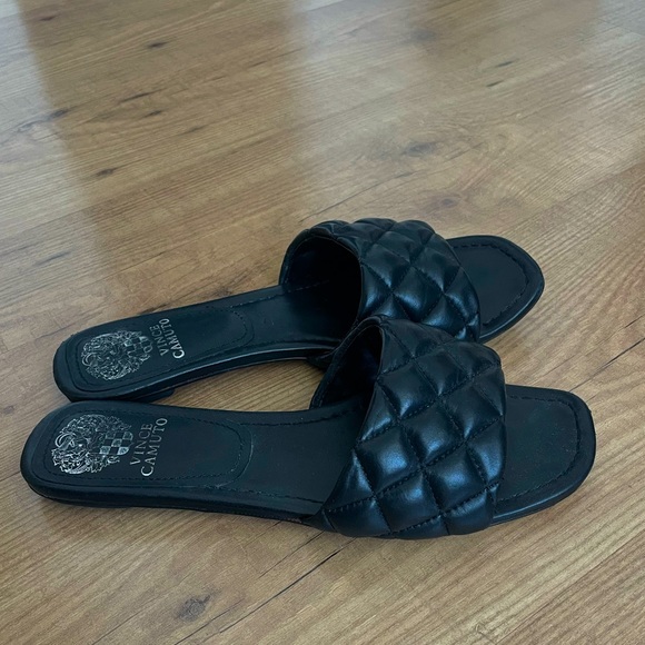 Vince Camuto Black Sandals. Size 8. $30 - Picture 4 of 7